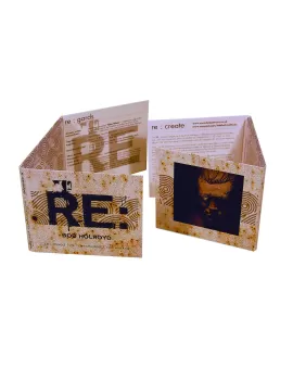 Promotional CD Packaging for Bob Holroyd
