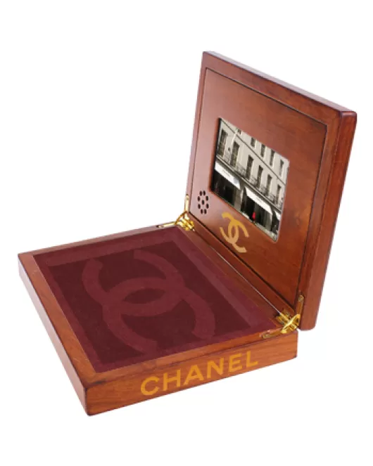 Wooden Video Box for Chanel