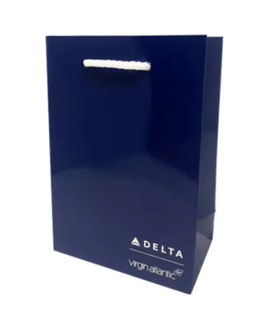 Branded Delta Airlines Gloss Lam Bag