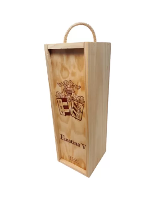 Branded Faustino Wooden Drinks Packaging