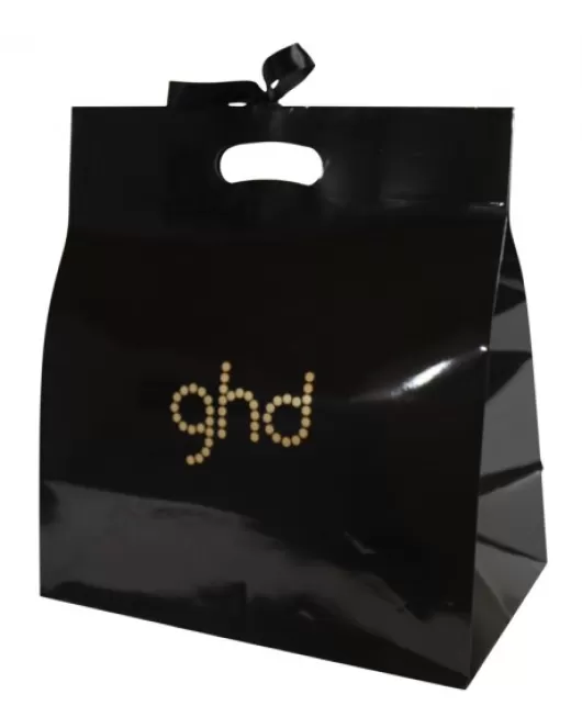 Printed Gloss Paper Bag with Die Cut Handle