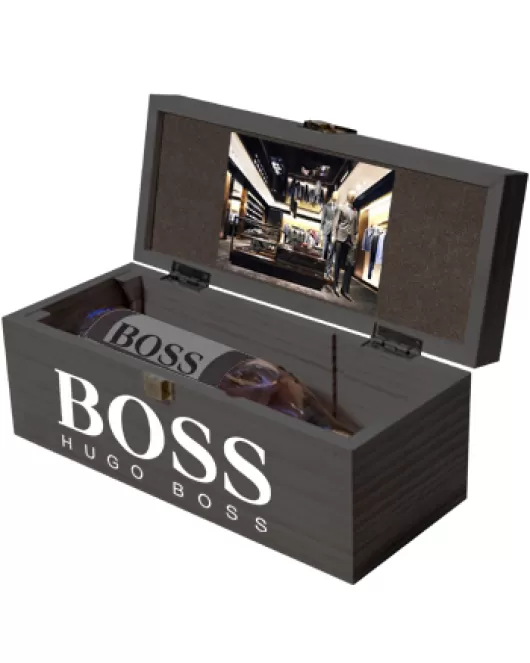 Video Wine Box for Hugo Boss