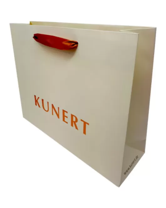 Matt Laminated Luxury Ribbon Bag for Kunert