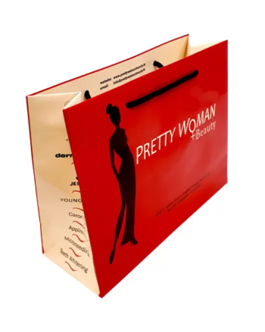 Gloss Rope Handled Bag for Pretty Woman