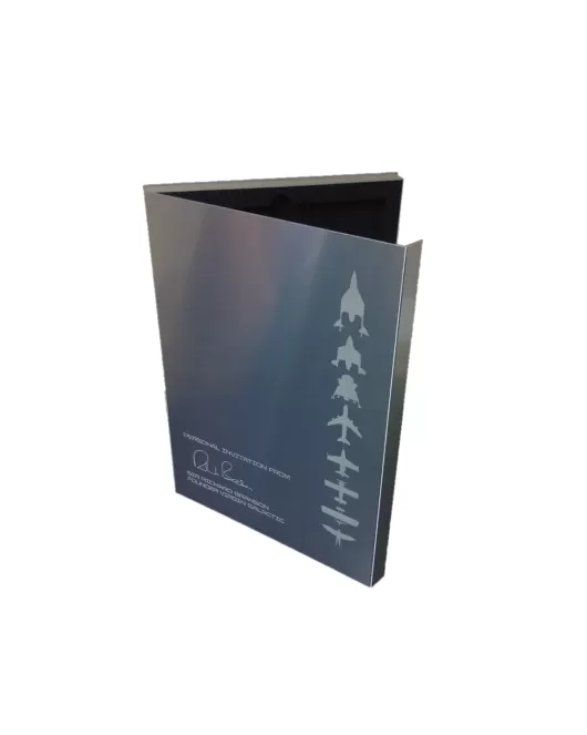 Promotional Metal Packaging for Virgin Galatic