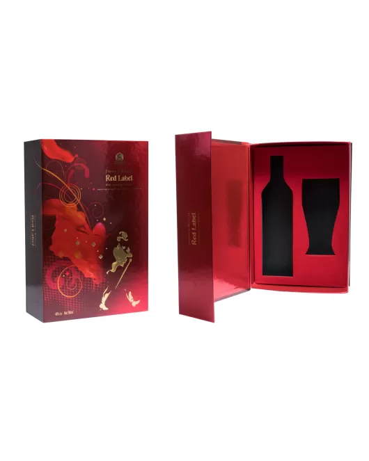 Johnnie Walker Red Label Luxury Presentation Drinks Packaging