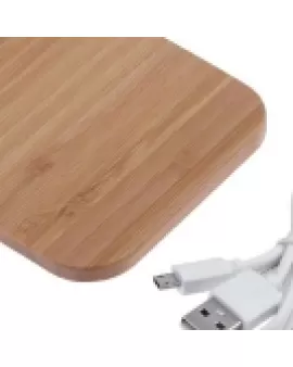 Branded Printed Wooden Wireless Charger