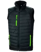 Promotional Result Black Compass Padded Soft shell Gilet