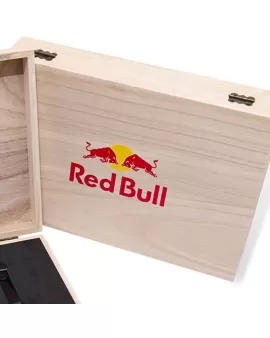 Metal Bag Tag With Executive Wooden Presentation Box