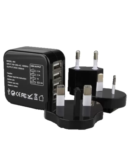 High End Branded Travel Adapter