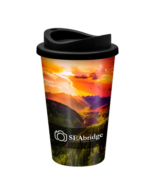 Universal Full Colour  Branded Takeaway Coffee Cup