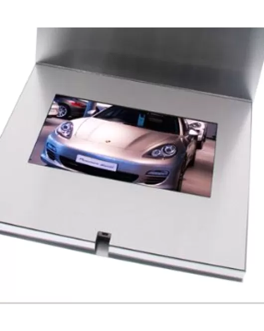 Metal Custom Video Brochure