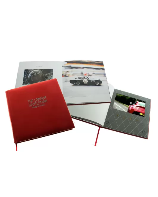 Multi page hard back video in a card with 7 inch screen for LGM