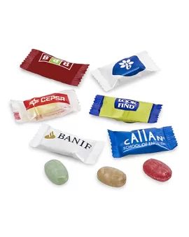 Promotional Hard Boiled Candy-Single Flow Pack