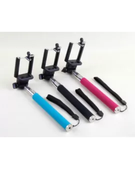Extendable handheld selfie stick