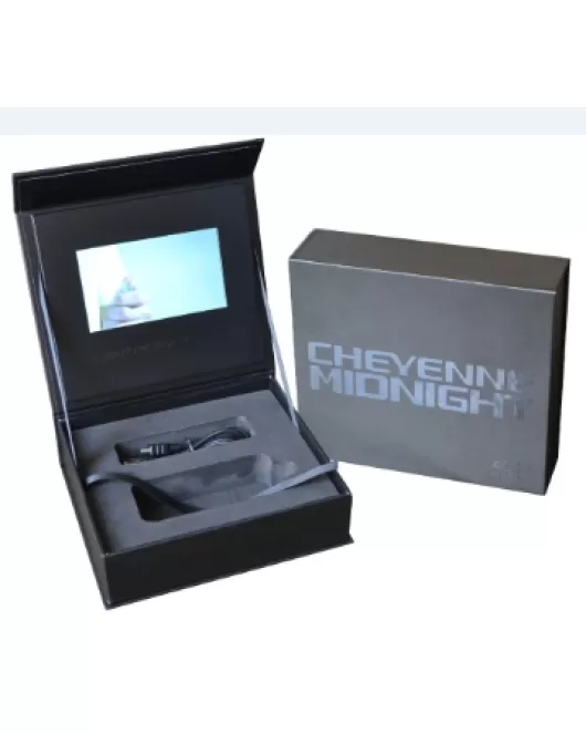 Bespoke Custom Video presentation box for Chevrolet