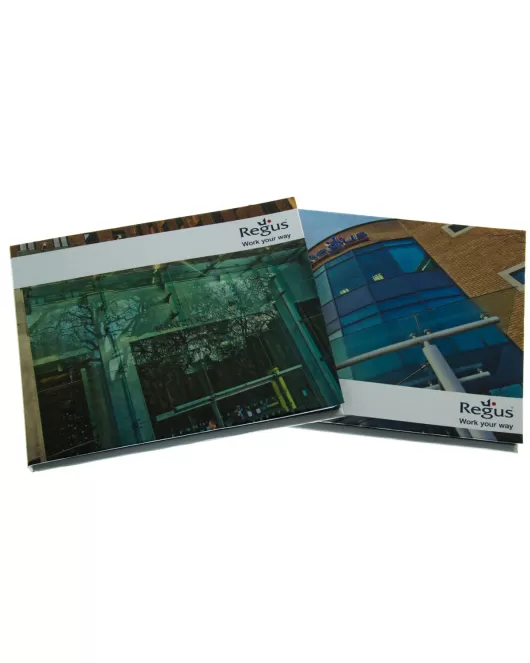 Hard Back Multi Page 7 inch Video Book for Regus