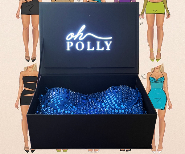 Custom LED Influencer box for Oh Polly