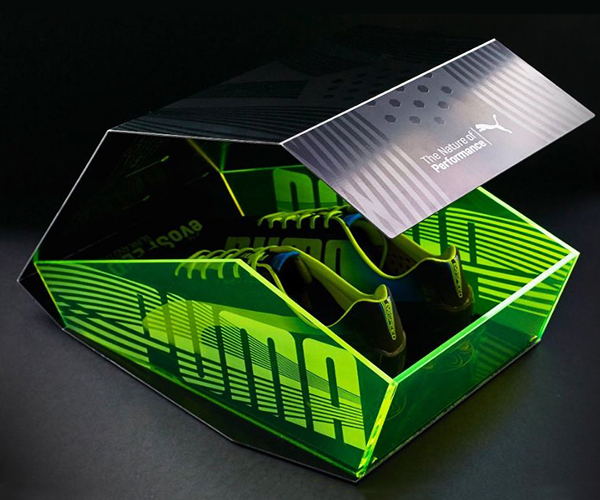 Custom Acrylic Shoe Box - Puma