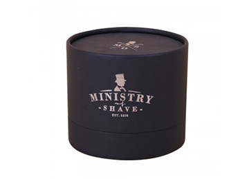 Ministry shave round tube packaging