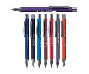 Branded Bowie Soft Touch Pen