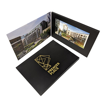 A4 softback video brochure